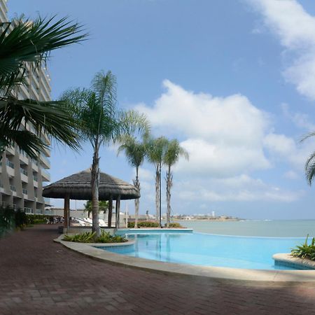 萨利纳斯Lindo Departamento Al Pie De Playa Edificio Torre Oceanica公寓 外观 照片