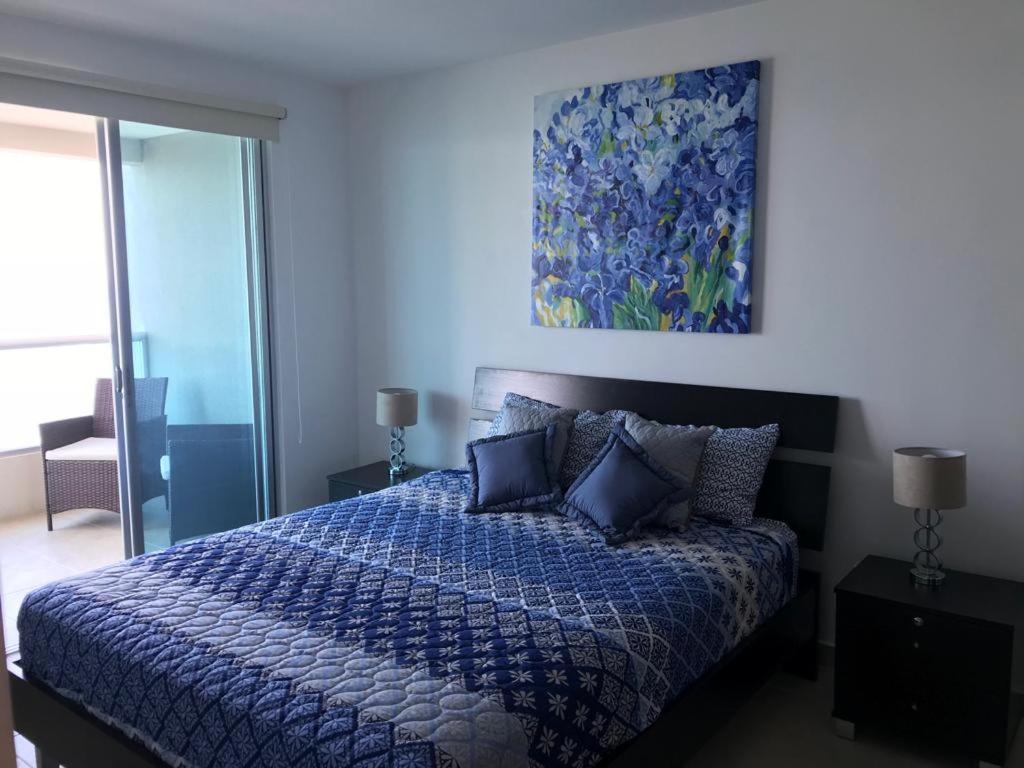 萨利纳斯Lindo Departamento Al Pie De Playa Edificio Torre Oceanica公寓 外观 照片