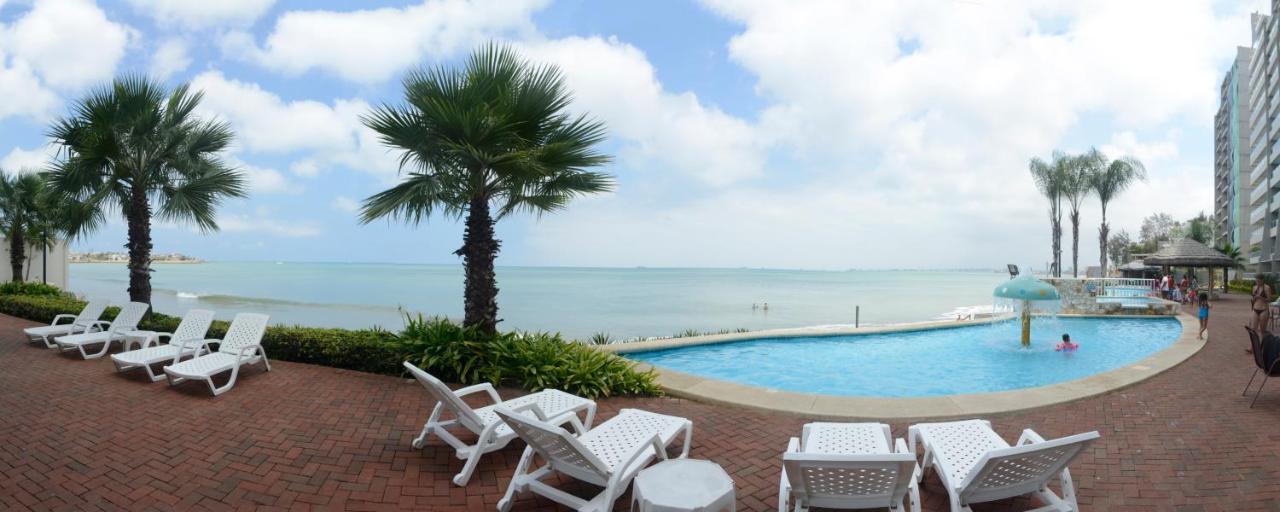 萨利纳斯Lindo Departamento Al Pie De Playa Edificio Torre Oceanica公寓 外观 照片
