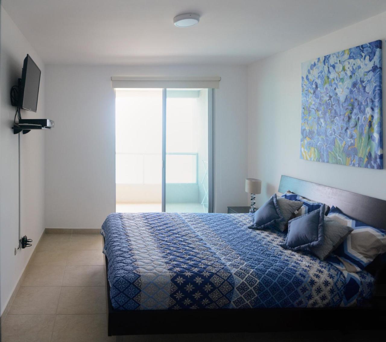 萨利纳斯Lindo Departamento Al Pie De Playa Edificio Torre Oceanica公寓 外观 照片