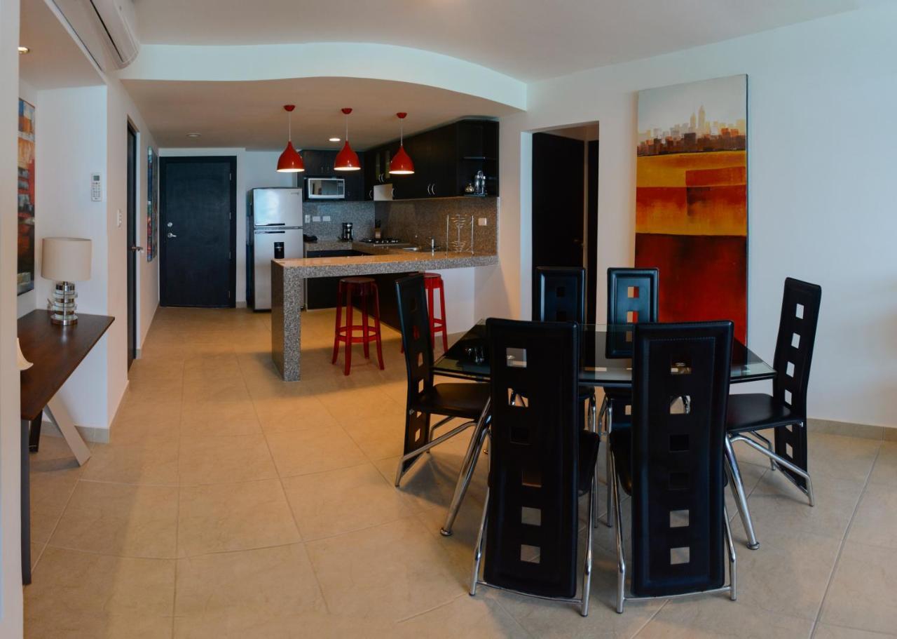 萨利纳斯Lindo Departamento Al Pie De Playa Edificio Torre Oceanica公寓 外观 照片
