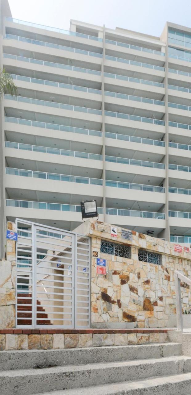 萨利纳斯Lindo Departamento Al Pie De Playa Edificio Torre Oceanica公寓 外观 照片