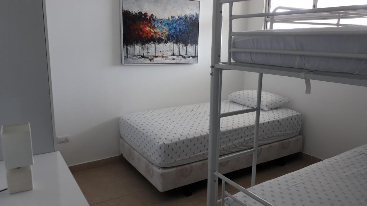 萨利纳斯Lindo Departamento Al Pie De Playa Edificio Torre Oceanica公寓 外观 照片